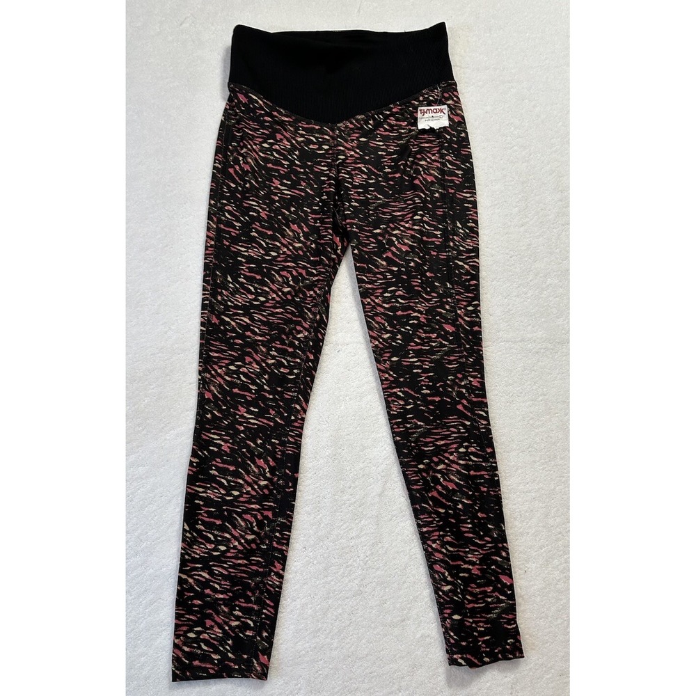 The North Face Womens Size M Red Elevation 7/8 Elastic waist Leggings New (T1)